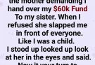 My Mom Demanded My $60,000 Dad-Settlement at My Engagement Party—Then Slapped Me, Not Knowing I’d Already Cut Her Off