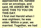 My Husband Passed Away After 62 Years of Marriage – At His Funeral, a Girl Approached Me, Handed Me an Envelope, and Said, ‘He Asked Me to Give This to You on This Day