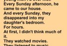 Every Sunday, My Daughter Locked Her Door With Her Boyfriend Inside — Then I Opened It Without Knocking