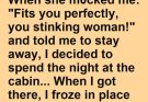 My Sister Got a Nashville Apartment, While I Inherited a “Worthless” Cabin—Then I Opened the Door and Froze